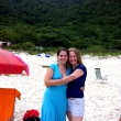 Angelina (my wonderful friend) and I on the beach